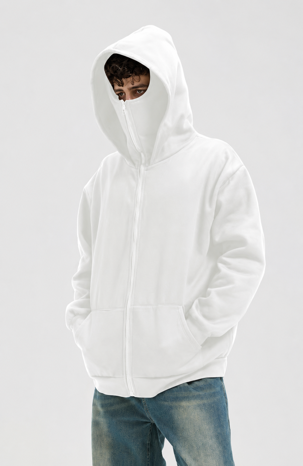 Sudadera Premium con Pasamontañas