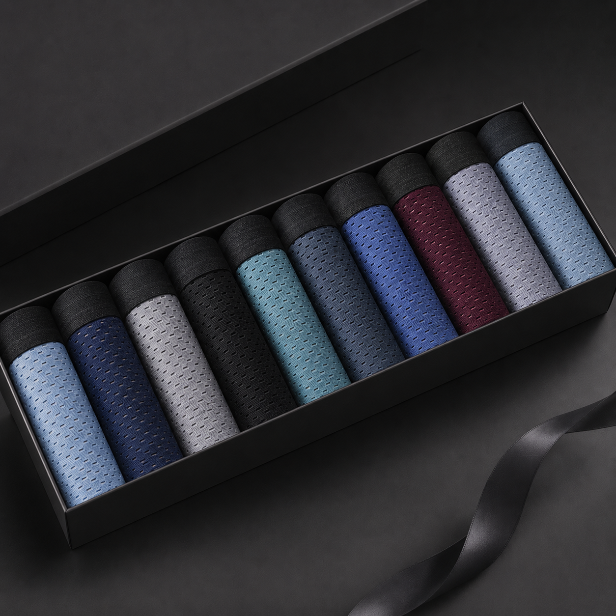 Bóxers Premium - Kit de 10 calzoncillos