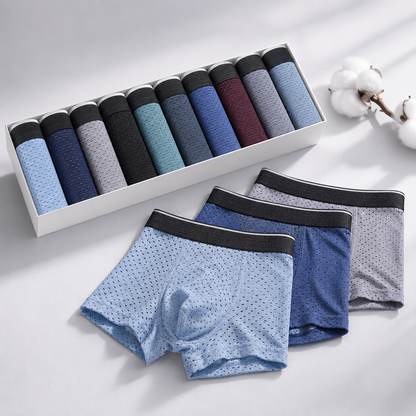 Bóxers Premium - Kit de 10 calzoncillos